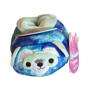 Squishmallows Squishville Vehicles + Fashion Accessory Dog Car + Baseball Cap